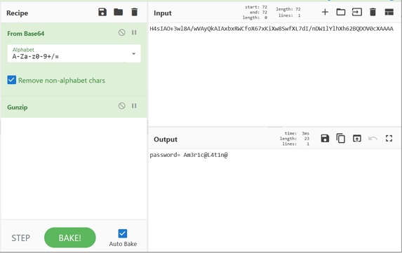 iCyberchef - Decode string